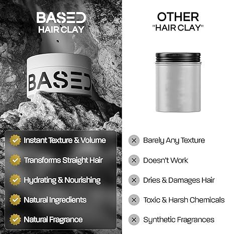 Based - hair clay